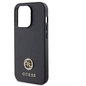 Guess Strass Metal Logo Back Case Защитный Чехол для Apple iPhone 15 Pro Max