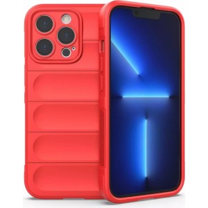 4Kom.pl Magic Shield Case for iPhone 13 Pro Max flexible armored cover red