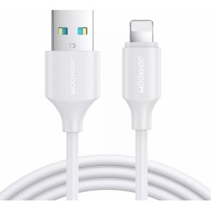 Joyroom charging / data cable USB - Lightning 2.4A 1m white (S-UL012A9)