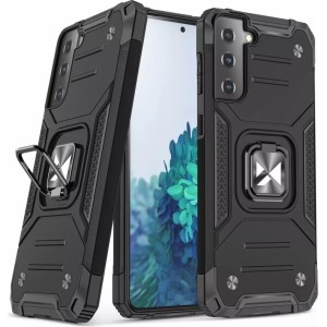 Wozinsky Ring Armor armored hybrid case cover with magnetic holder for Samsung Galaxy S22 (S22 Plus) black