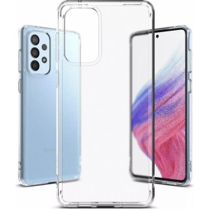 Ringke Fusion Matte case cover with a gel frame for Samsung Galaxy A73 translucent