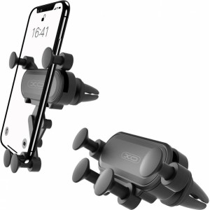 4Kom.pl Gravity holder for the car Car holder XO C41 for the smartphone to the grille Black