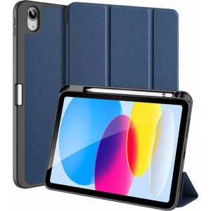 Dux Ducis Domo case iPad 10.9'' 2022 (10 gen.) smart cover stand blue