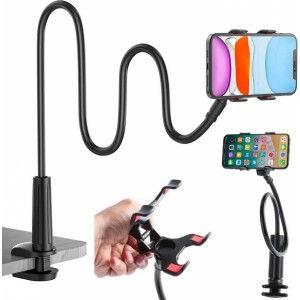 Alogy Flex Holder with Desk Clip Flexible Tripod Universal phone holder / Black