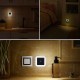 4Kom.pl LED night lamp with twilight sensor for contact White