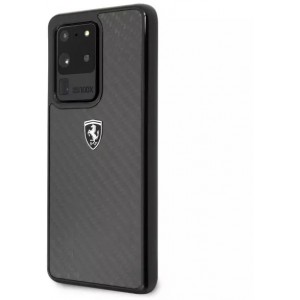 Ferrari Hardcase for Samsung Galaxy S20 Ultra black/black Carbon Heritage