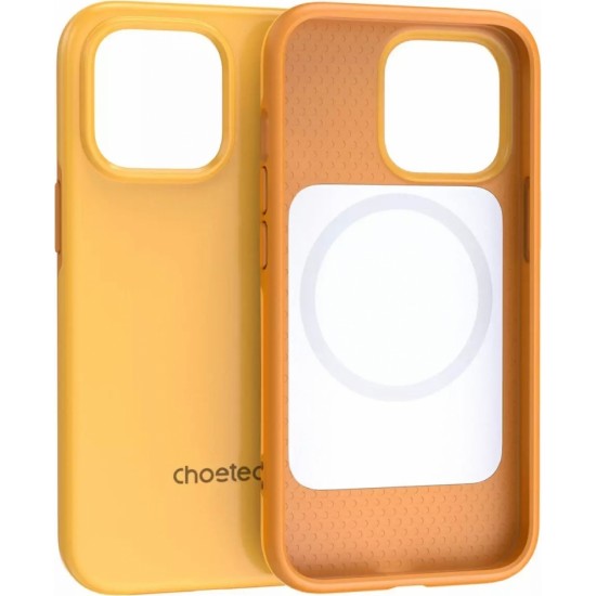 Choetech MFM Anti-drop case Made For MagSafe for iPhone 13 Pro orange (PC0113-MFM-YE)