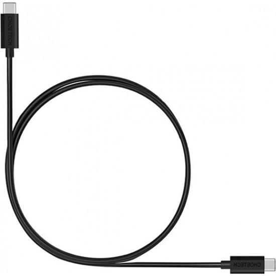 Choetech Cable Choetech 2x usb-c type c 3A macbook black