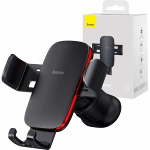 Baseus Metal Age II car phone holder for the grille Black