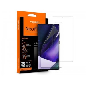 Spigen 2x Folia ochronna Spigen Neo Flex HD do Galaxy Note 20 Ultra Case Friendly
