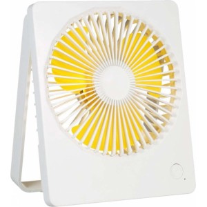 Alogy noiseless fan Mini Folding desk fan adjustable White