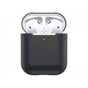 Baseus silicone case for Apple AirPods 1/2 headphones case black