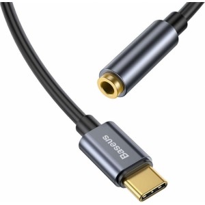 Baseus Adapter Baseus L54 USB-C Type C na mini Jack 3.5mm Audio black