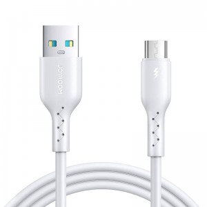 Joyroom Cable Flash Charge USB to Micro Joyroom SA26-AM3/ 3A / 1m (white)