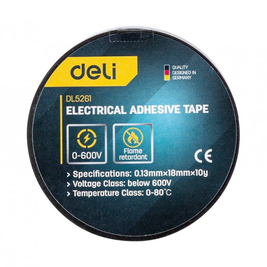 Deli Tools Electrical insulating tape Deli Tools EDL5261, 10m