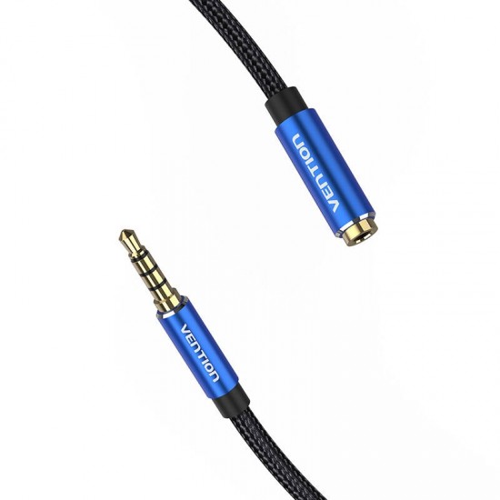 Vention TRRS 3.5mm Male to 3.5mm Female Audio Extender 2m Vention BHCLH Blue