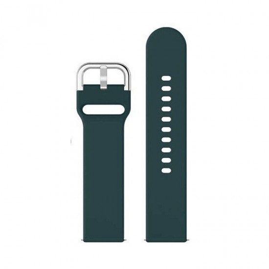 Riff silikona siksniņa-aproce priekš Samsung Galaxy Watch ar platumu 20mm Zaļa, 4752219008839