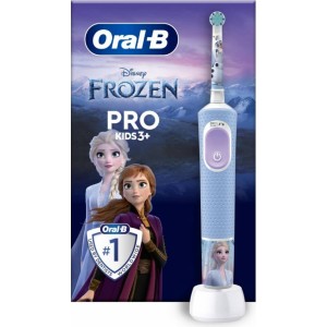 Braun Oral-B Electric Toothbrush Vitality PRO Kids Frozen Rechargeable For children Number of brush heads included 1 Blue Number of teeth brushing