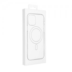 Riff Magsafe силиконовый чехол для Apple iPhone 15 Plus Transparent