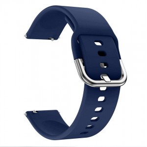 Riff silikona siksniņa-aproce priekš Samsung Galaxy Watch ar platumu 22mm Blue, 4752219010368