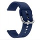 Riff silikona siksniņa-aproce priekš Samsung Galaxy Watch ar platumu 22mm Blue