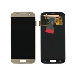 Samsung Skārienekrāns ar LCD preks Samsung Galaxy S7 SM-G930F (service pack) Gold