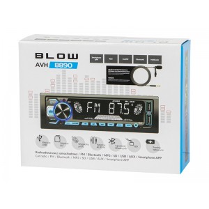 PRL Radio BLOW AVH-8890 RDS APP RGB