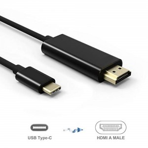 Roger Kabelis USB-C uz HDMI 4K@30Hz / 1.8m