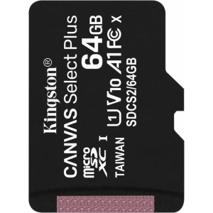 Kingston Canvas Select Plus Atmiņas Karte microSDXC / 64GB / 100 MB/s