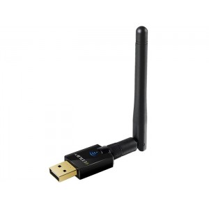 Edup EP - AC1607 divjoslu 600 Mbps USB WiFi adapteris 2,4 GHz / 5,8 GHz / 802.11AC / ar ārēju antenu