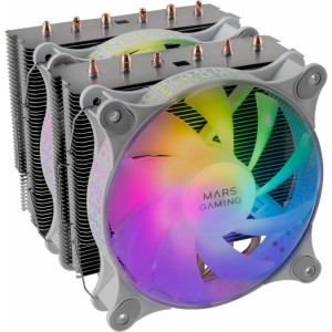 Mars Gaming MCPU-XT CPU Cooler Dual Tower Cooling 300W 2x120mm ARGB Кулер для процессора