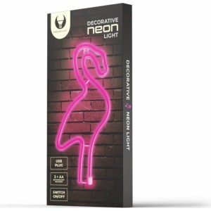 Forever Light FLNE18 Flamingo Neon LED Dekorācija