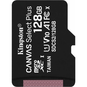 Kingston Micro Select Canvas Select Plus Карта Памяти 128GB