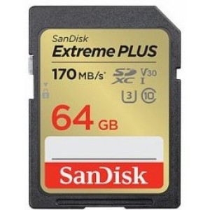 Sandisk Extreme Plus SDXC 64 ГБ Карта памяти