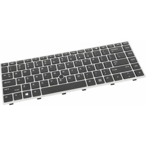 Movano Klawiatura laptopa do HP 745, 840 (G5 G6) - podświetlana, trackpoint