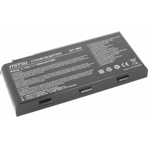 Mitsu Bateria Mitsu do MSI GT660, GT780, GX780