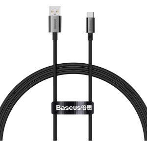 Baseus Superior Series USB-A / USB-C 100W 2m cable - black