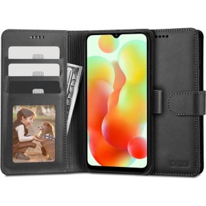 Tech-Protect Wallet case for Xiaomi Redmi 12C - black