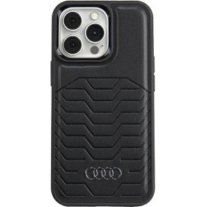 Audi Synthetic Leather case with MagSafe for iPhone 13 Pro Max - black