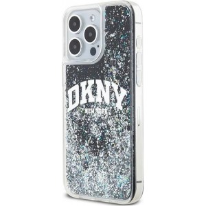 Dkny Etui DKNY Liquid Glitter Big Logo na iPhone 13 Pro Max - czarne