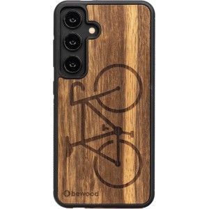 Bewood Rower Limba wooden case for Samsung Galaxy S24 - light brown