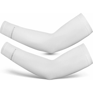 Rockbros XT9002W cycling sleeves - white (2 pcs.)