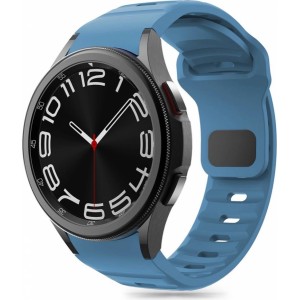 Tech-Protect Pasek Tech-Protect Silicone Line do Samsung Galaxy Watch 4 / 5 / 5 Pro / 6 / 7 / FE - niebieski