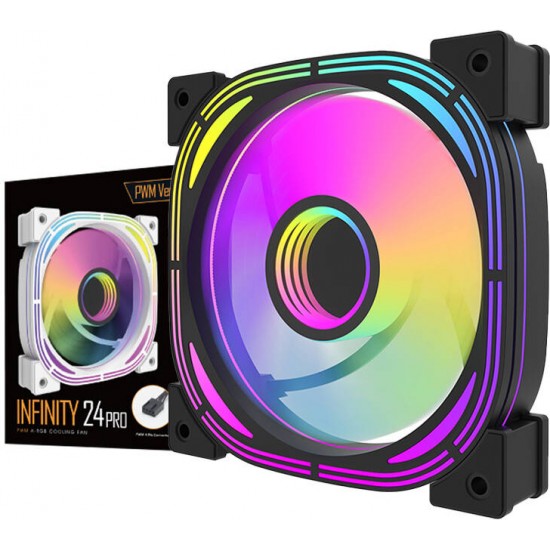 Darkflash INF24 ARGB Computer fan (black)