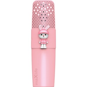 Telforceone Maxlife Bluetooth microphone with speaker Animal MXBM-500 pink