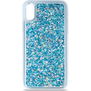 None Liquid Sparkle TPU case for Xiaomi Redmi Note 12 5G (Global) / Poco X5 blue