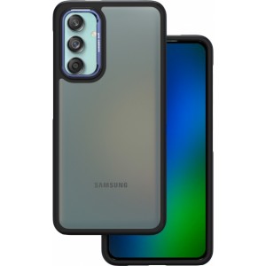 Crystal Black case for Samsung Galaxy M55 5G blue