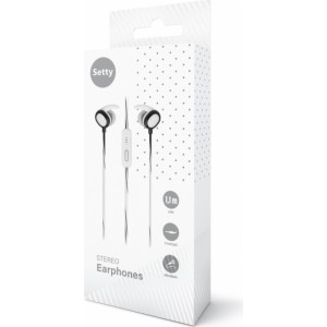 None Setty wired earphones Sport white