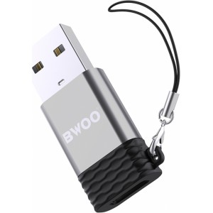 BWOO adapter BZ-38 USB-C - USB gray OTG