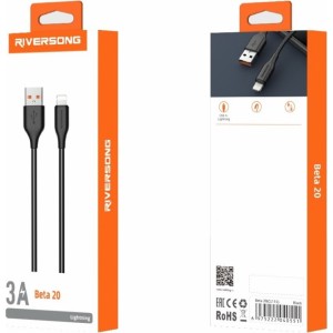 None Riversong cable Beta 20 USB - USB-C 2m 3A black CT115